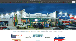 Desktop Screenshot of fenrich.de