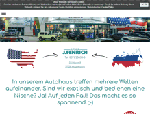 Tablet Screenshot of fenrich.de